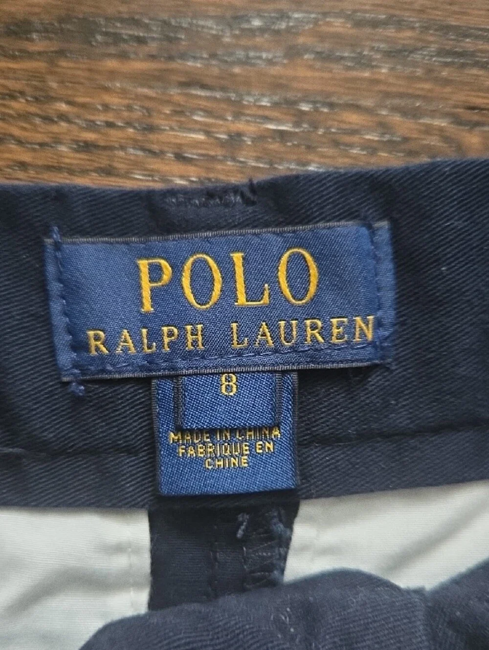 Polo by Ralph Lauren Dark Navy Flat Front Men’s Shorts